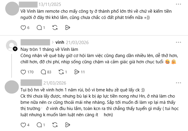 Xu hướng dịch chuyển đến H&agrave; Nội, Huế, Nghệ An để sống nở rộ: L&agrave;m sao kiếm tiền v&agrave; 