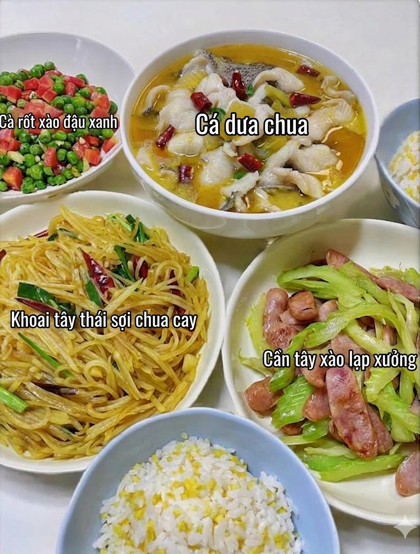 7 ng&agrave;y bố t&ocirc;i đều nấu c&aacute;c m&oacute;n ăn ngon kh&aacute;c nhau - thực đơn cả tuần dễ l&agrave;m cho gia đ&igrave;nh - Ảnh 4.