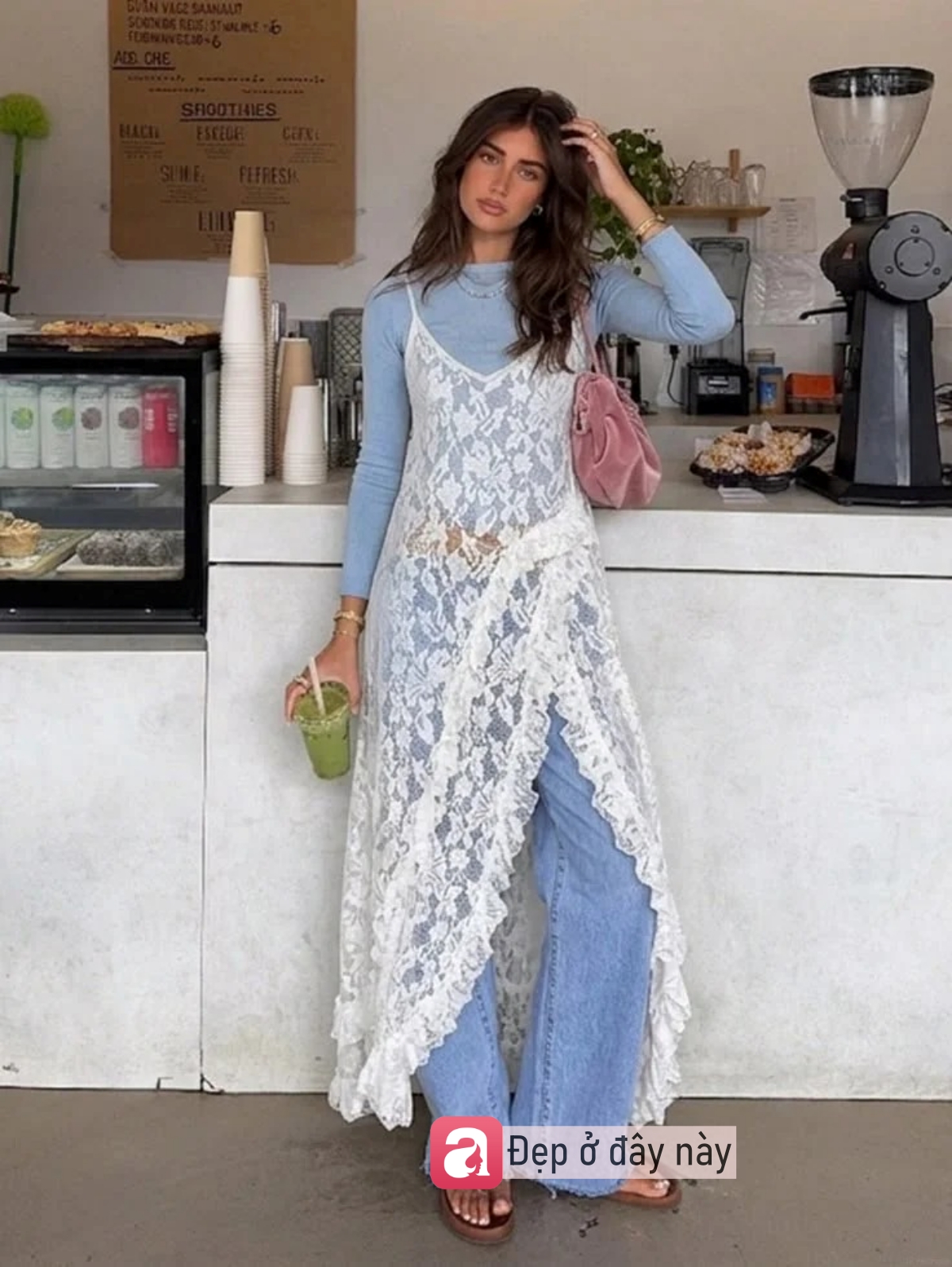 Phối v&aacute;y với quần l&agrave; một c&aacute;ch tuyệt vời đ&aacute;ng thử cho h&egrave; n&agrave;y!- Ảnh 11.