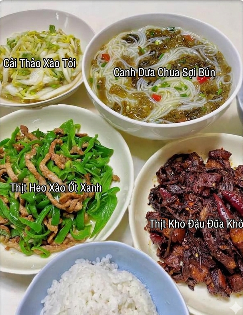 7 ng&agrave;y bố t&ocirc;i đều nấu c&aacute;c m&oacute;n ăn ngon kh&aacute;c nhau - thực đơn cả tuần dễ l&agrave;m cho gia đ&igrave;nh - Ảnh 5.