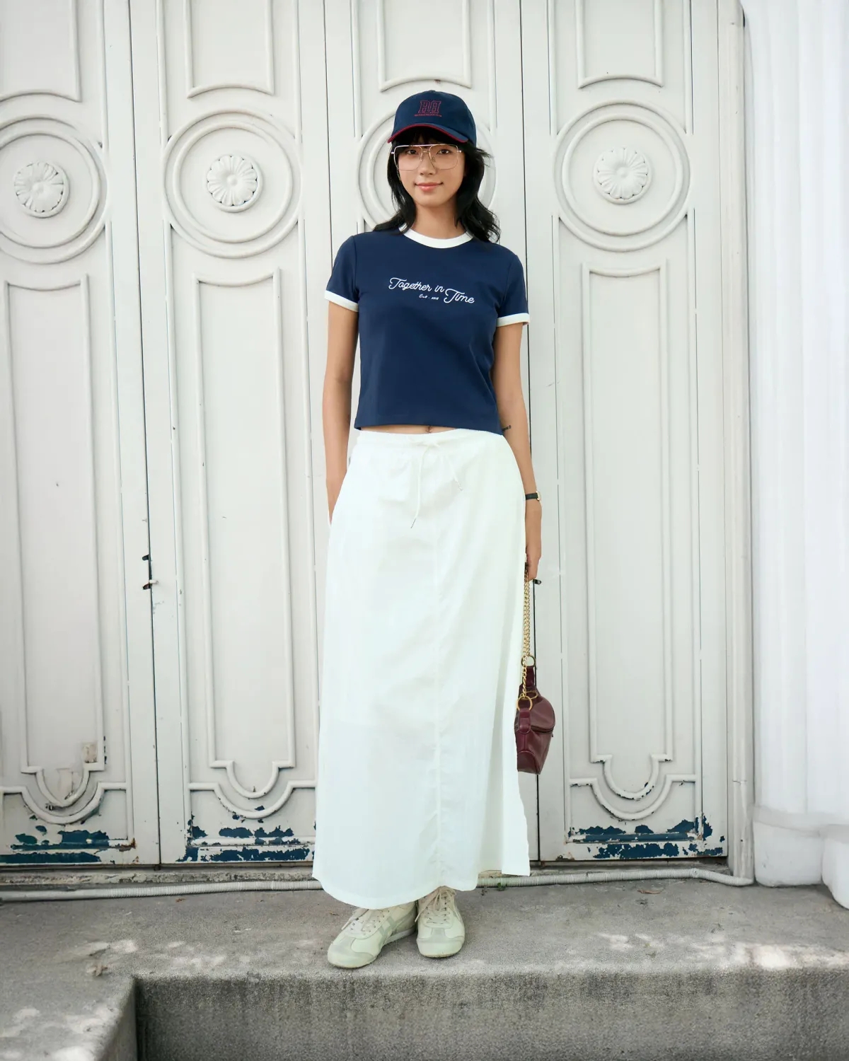 Muốn mặc chân váy dài mà không bị già, cứ thử 10 cách này - Ảnh 11.