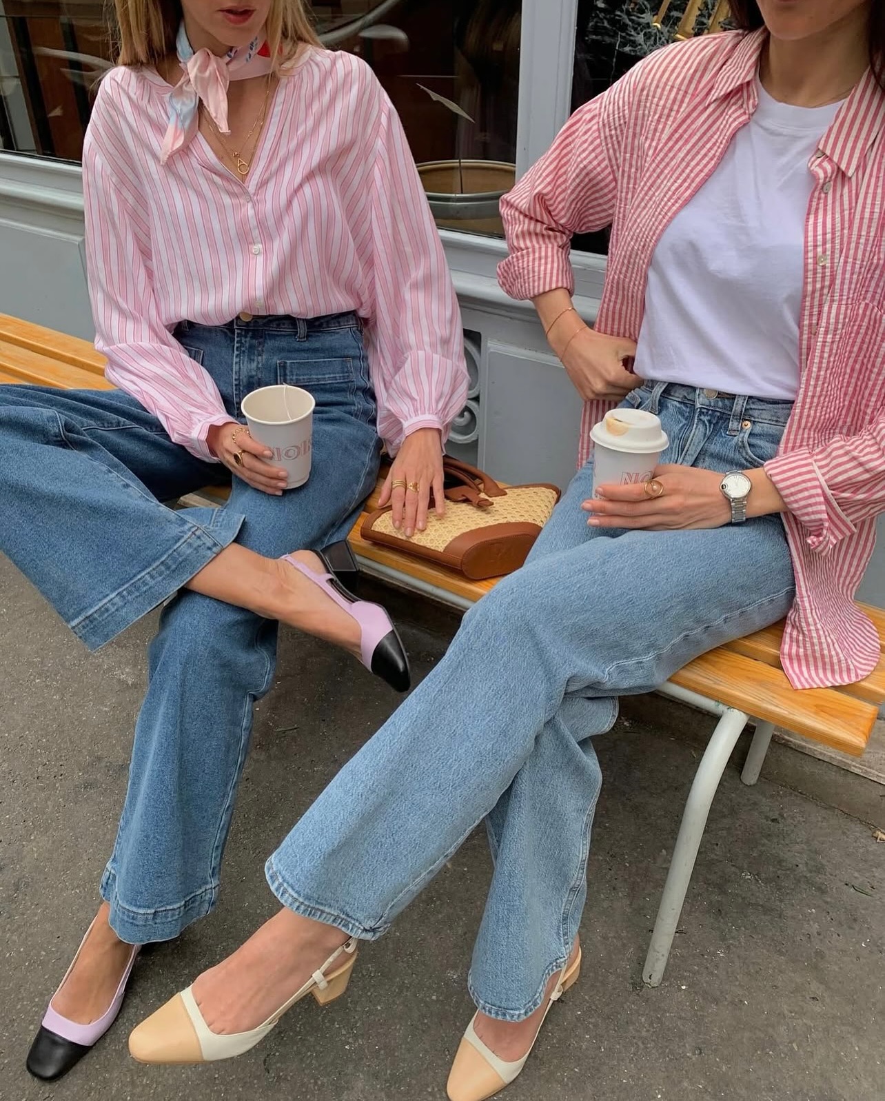 5 C&aacute;ch mặc quần jeans m&ugrave;a h&egrave; của phụ nữ Ph&aacute;p trẻ trung v&agrave; thanh lịch - Ảnh 5.