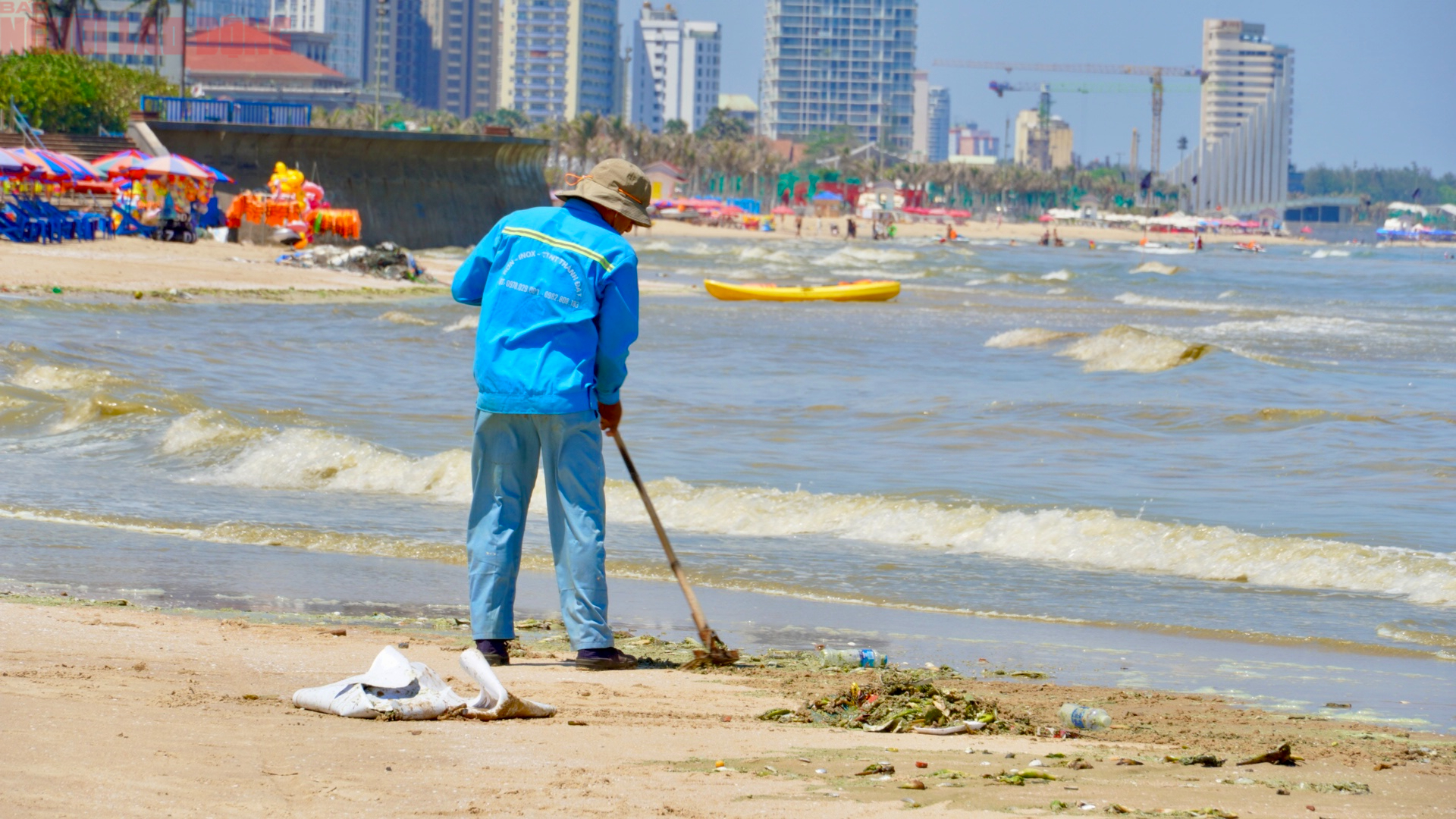 Biển B&atilde;i Sau Vũng T&agrave;u chuyển m&agrave;u xanh như matcha , du kh&aacute;ch lo ngại điều g&igrave;? - Ảnh 6.