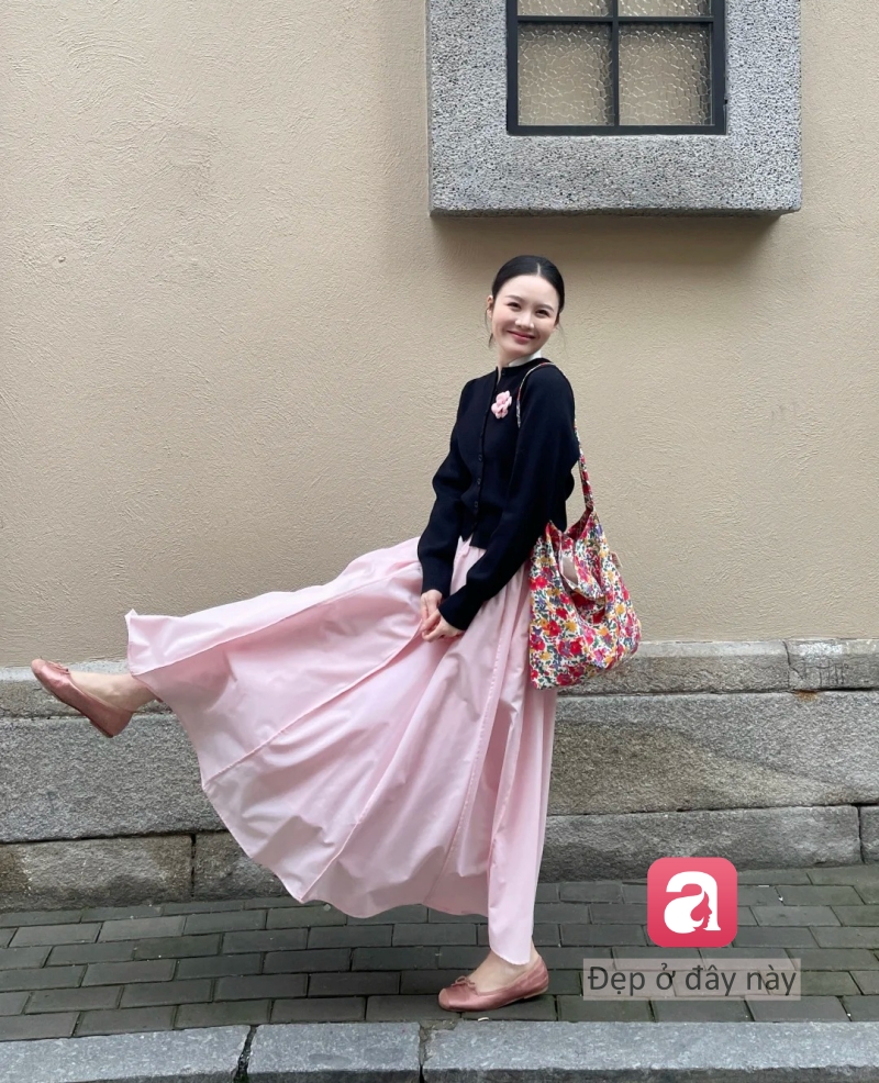 Muốn mặc chân váy dài mà không bị già, cứ thử 10 cách này - Ảnh 4.