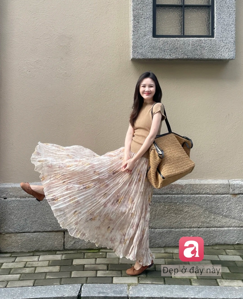 Muốn mặc chân váy dài mà không bị già, cứ thử 10 cách này - Ảnh 9.