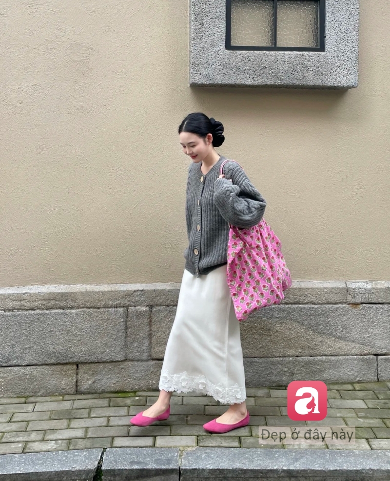 Muốn mặc chân váy dài mà không bị già, cứ thử 10 cách này - Ảnh 6.