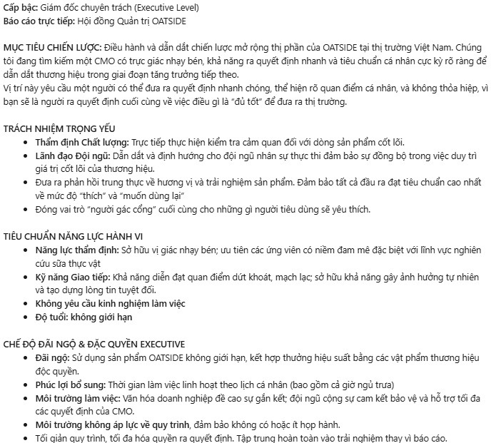 H&atilde;ng sữa Oatside Việt Nam g&acirc;y tranh c&atilde;i với vị tr&iacute; CMO đặc biệt trong năm 2026 - Ảnh 2.