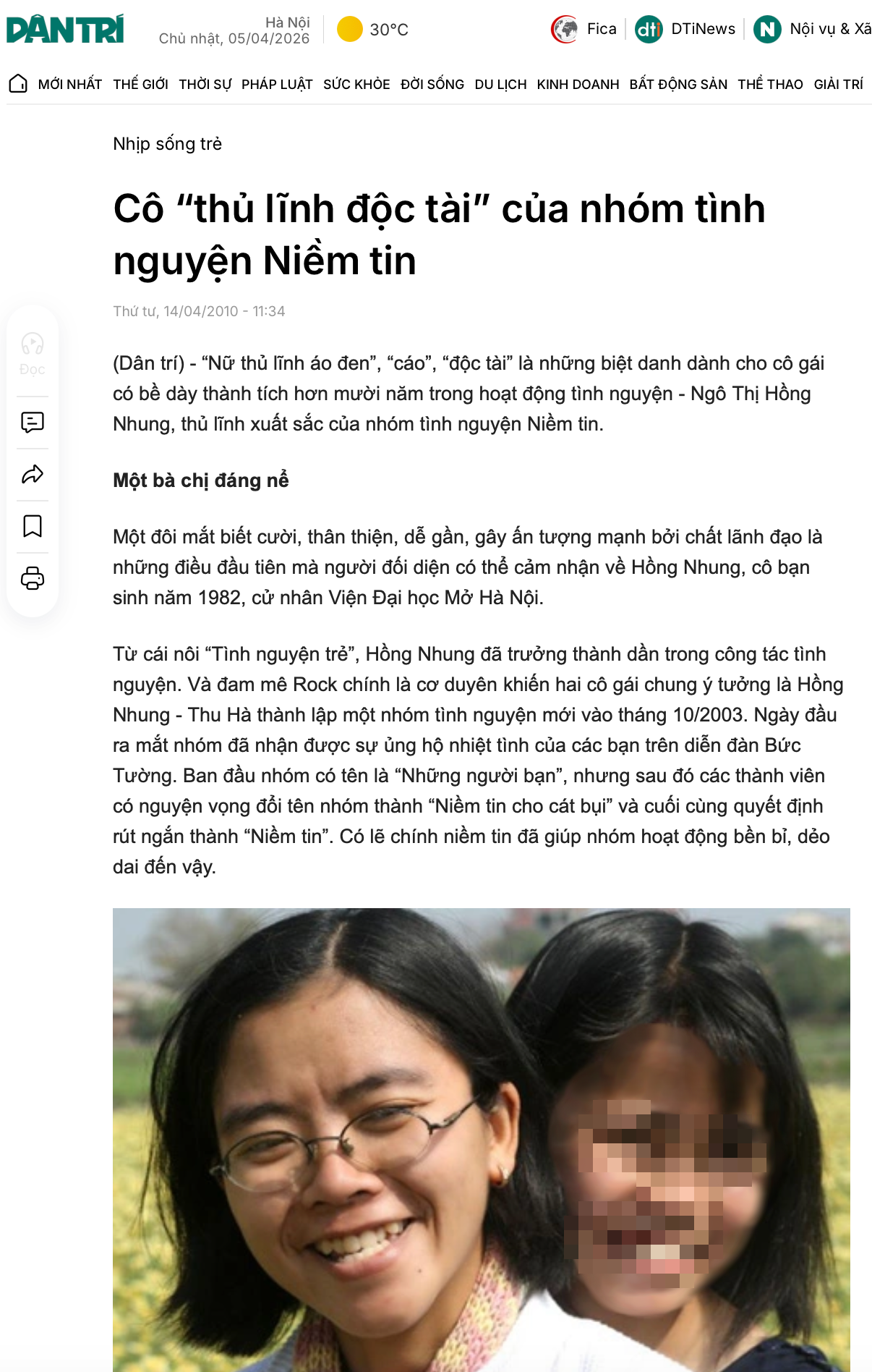 Chân dung nữ thủ lĩnh 