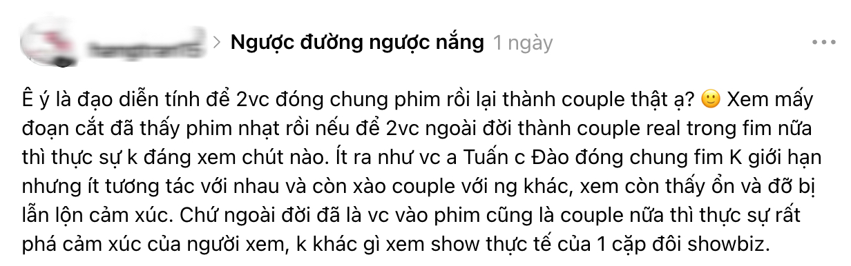 Diễn xuất của Đ&igrave;nh T&uacute; v&agrave; Ngọc Huyền: Hậu trường phim Ngược Đường Ngược Nắng g&acirc;y tranh c&atilde;i - Ảnh 4.