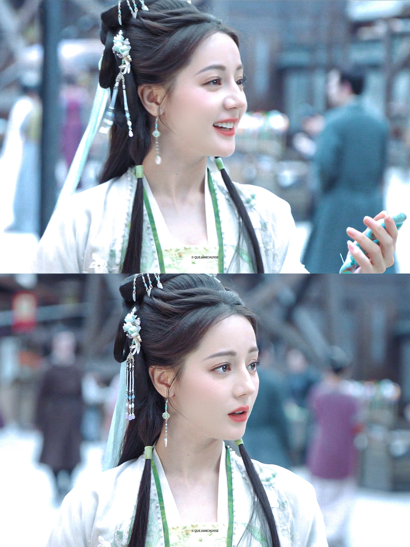 Hậu trường Bạch Nhật Đề Đăng: Địch Lệ Nhiệt Ba v&agrave; vẻ đẹp m&ecirc; hoặc 22 bạn trai cũ - Ảnh 4.