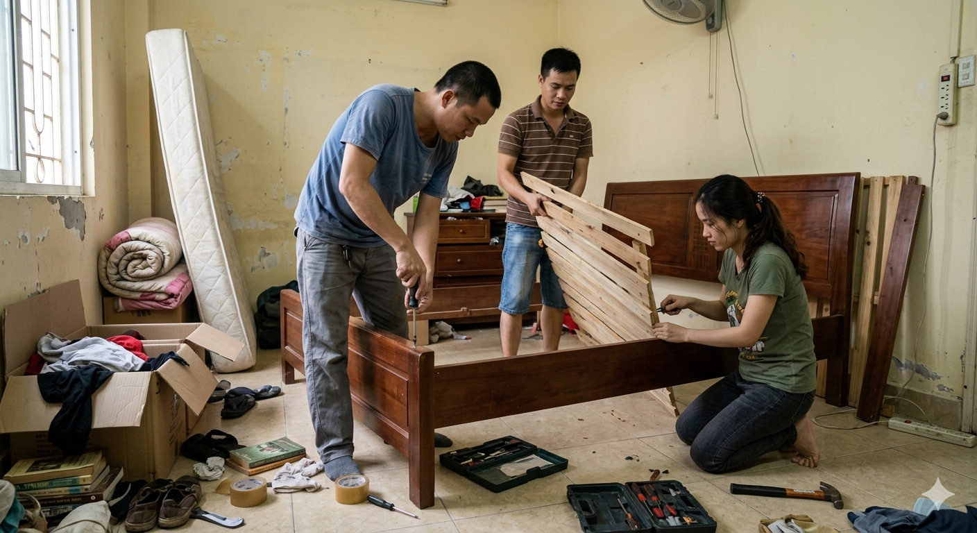 Đi l&agrave;m về, t&ocirc;i điếng người khi thấy c&aacute;c em chồng đang th&aacute;o tung giường của mẹ: Chưa từng thấy cảnh n&agrave;o đau l&ograve;ng hơn- Ảnh 1.