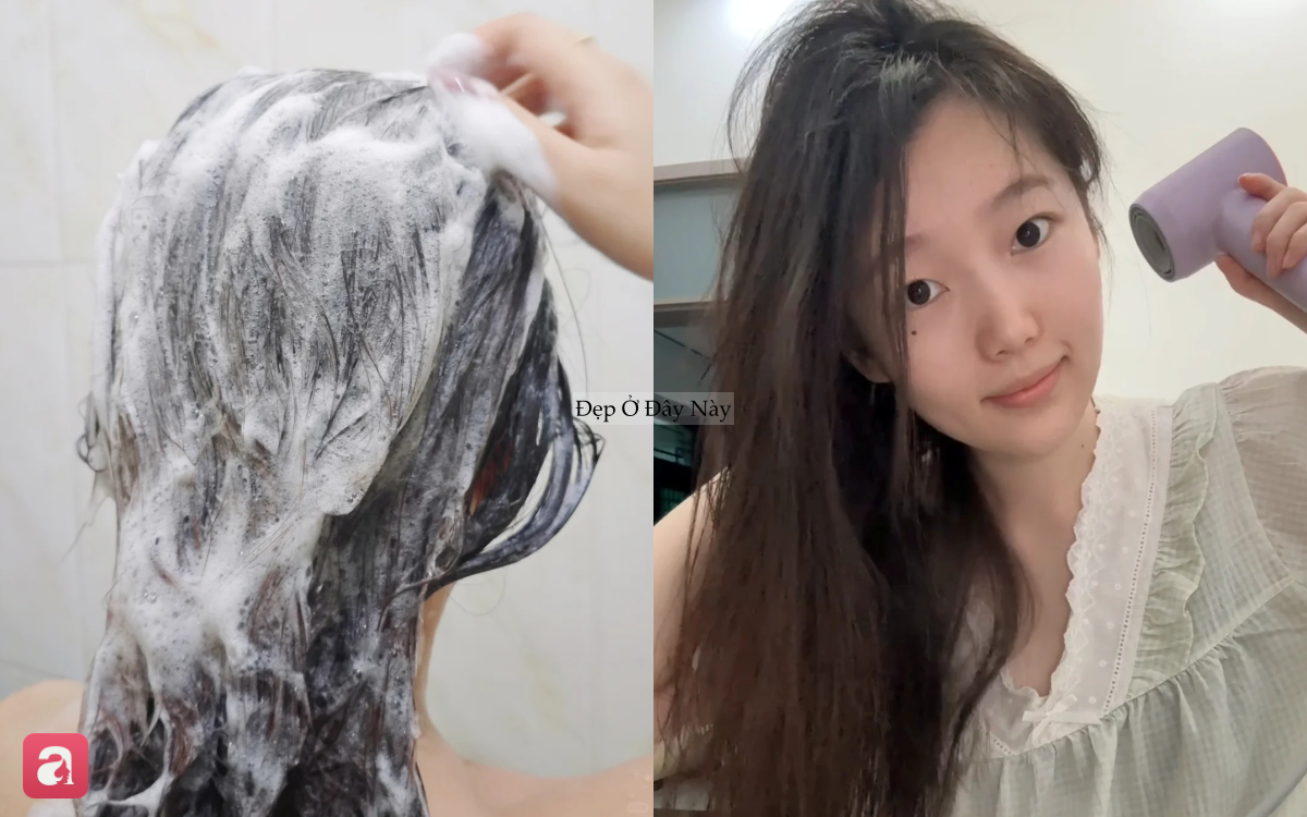 Kh&ocirc;ng đổi dầu gội, t&ocirc;i chỉ đổi c&aacute;ch gội đầu v&agrave; m&aacute;i t&oacute;c đ&atilde; kh&aacute;c ho&agrave;n to&agrave;n - Ảnh 2.