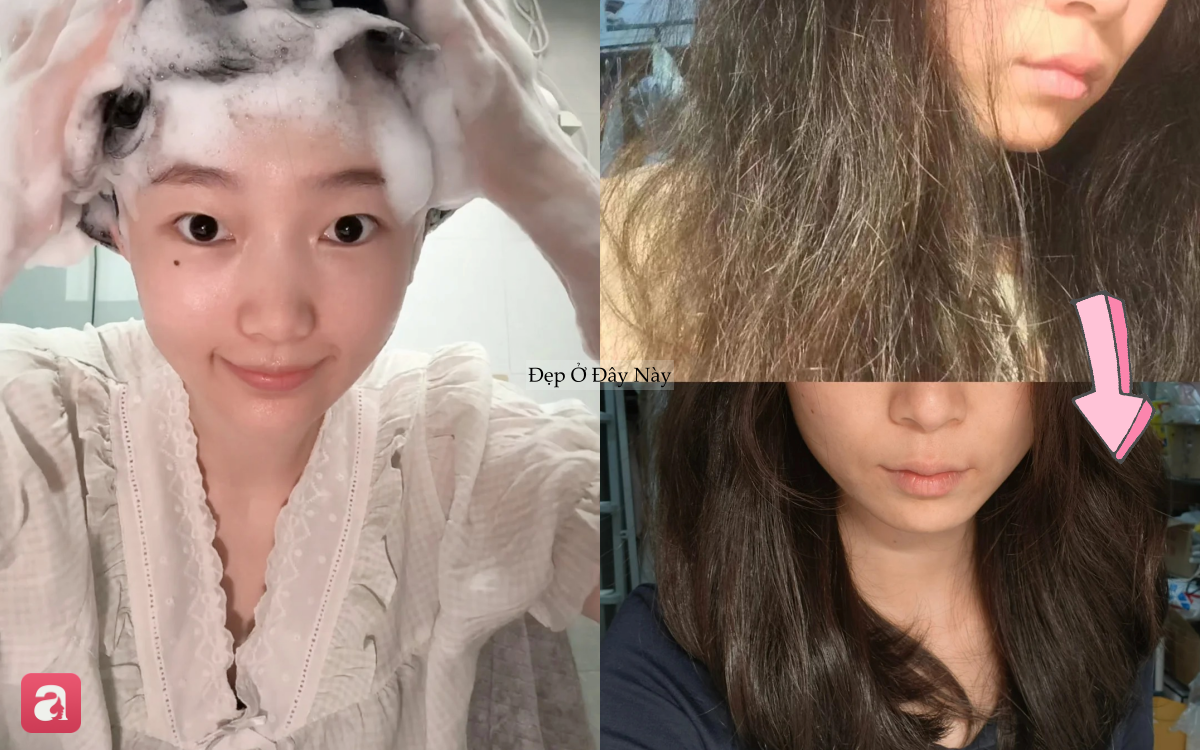 Kh&ocirc;ng đổi dầu gội, t&ocirc;i chỉ đổi c&aacute;ch gội đầu v&agrave; m&aacute;i t&oacute;c đ&atilde; kh&aacute;c ho&agrave;n to&agrave;n - Ảnh 1.