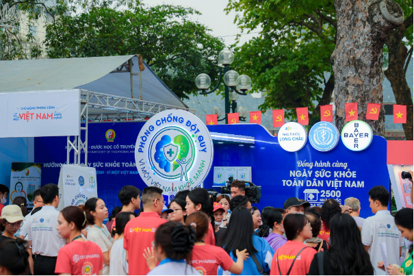 Long Ch&acirc;u s&aacute;t c&aacute;nh Bộ Y tế c&ugrave;ng h&agrave;ng triệu người d&acirc;n trong chiến lược chủ động ph&ograve;ng đột quỵ, v&igrave; một Việt Nam khỏe mạnh - Ảnh 4.