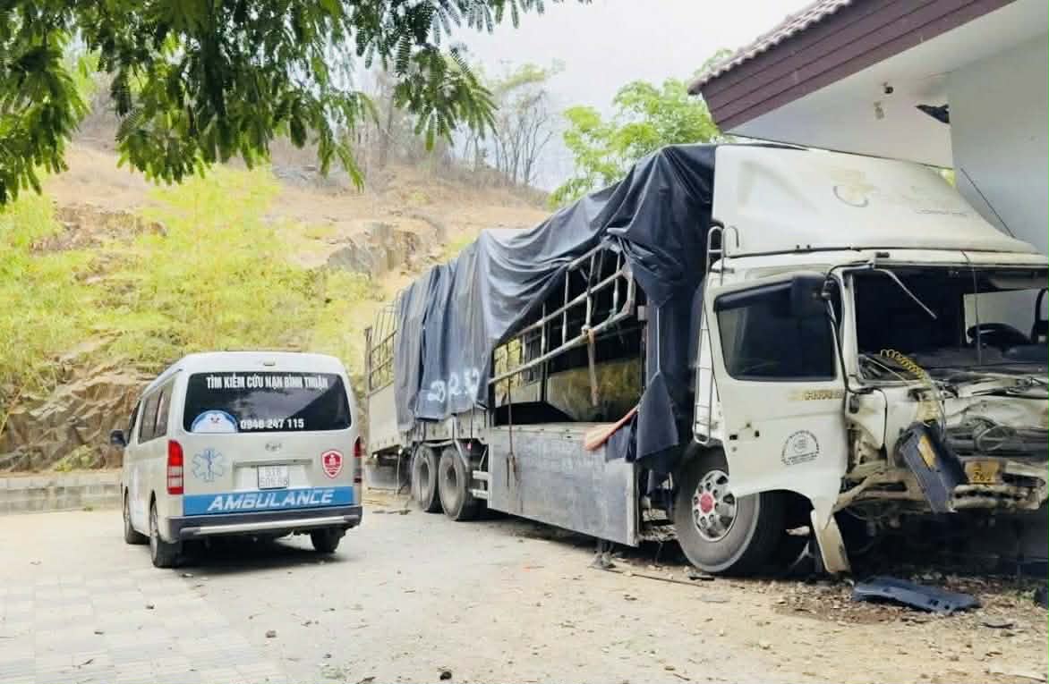 Tai nạn xe tải tại L&acirc;m Đồng khiến 3 người tử vong , điều tra nguy&ecirc;n nh&acirc;n vụ việc - Ảnh 1.
