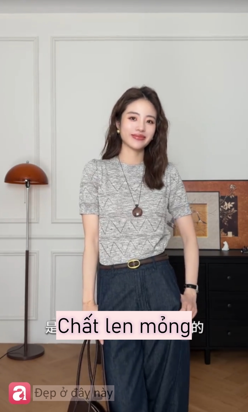 H&egrave; n&agrave;y, &aacute;o thun kh&ocirc;ng c&ograve;n &ldquo;b&igrave;nh thường&rdquo;: 5 kiểu mặc l&ecirc;n l&agrave; thấy gọn g&agrave;ng, tinh tế ngay lập tức- Ảnh 2.