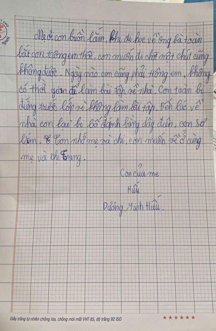 B&eacute; trai Bắc Ninh bị cha đ&aacute;nh bầm t&iacute;m v&igrave; lười học g&acirc;y phẫn nộ dư luận - Ảnh 2.
