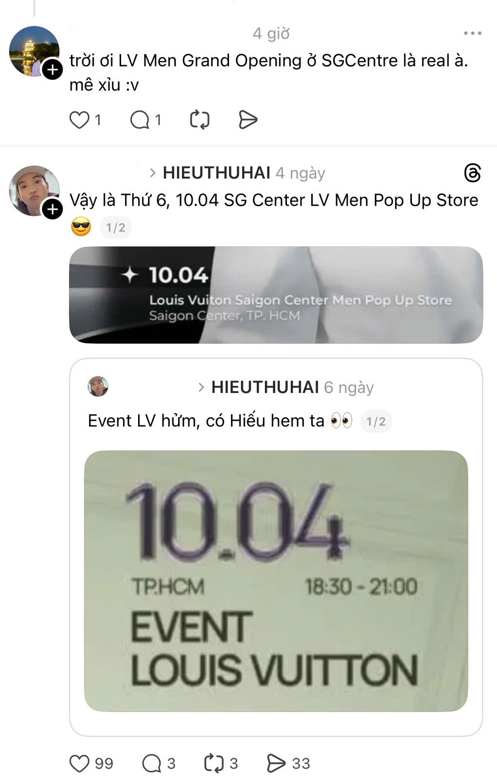 Louis Vuitton mở cửa h&agrave;ng thời trang nam đầu ti&ecirc;n, d&agrave;n sao Việt hội tụ tạo 