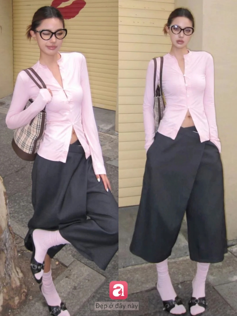 Tưởng kh&oacute; mặc nhưng lại cực t&ocirc;n da: 8 outfit m&agrave;u hồng đ&aacute;ng thử nhất xu&acirc;n h&egrave;- Ảnh 4.