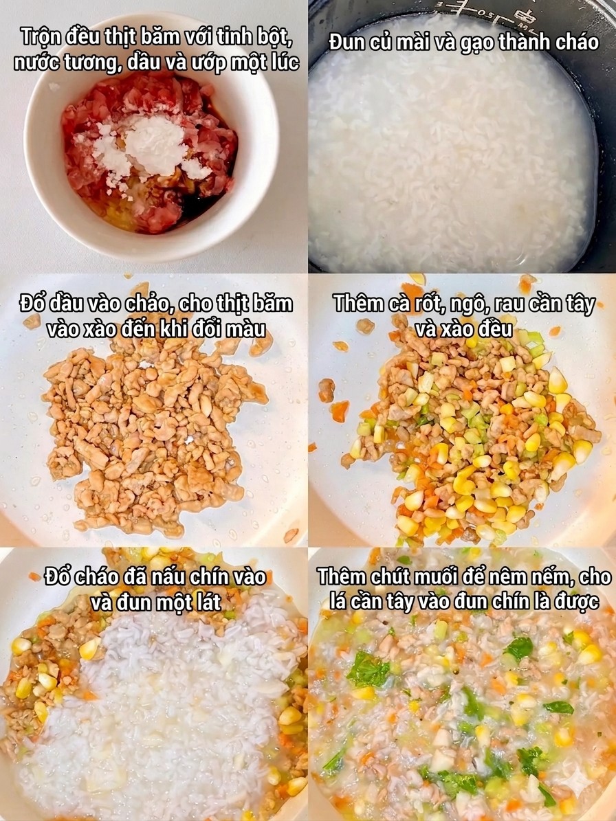 6 món cháo ngon, dễ nấu, ăn vào bữa sáng để tăng cường chức năng tỳ vị, cải thiện sắc tố da và củng cố hệ miễn dịch - Ảnh 9.