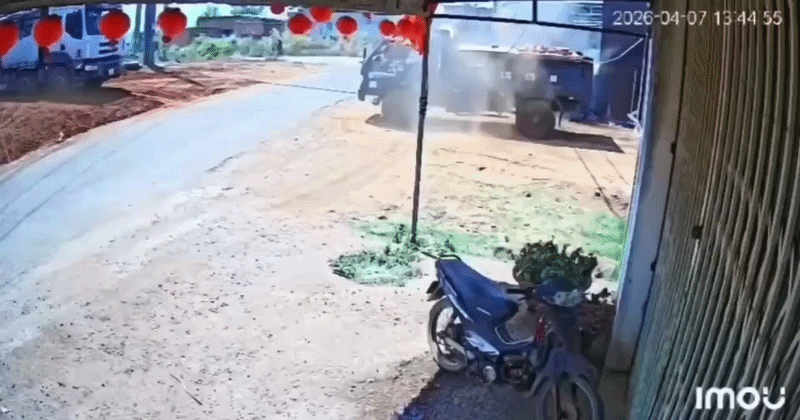 Diễn biến mới vụ ch&uacute; rể gặp tai nạn đ&uacute;ng ng&agrave;y cưới do vướng sợi d&acirc;y chắn ngang đường - Ảnh 1.