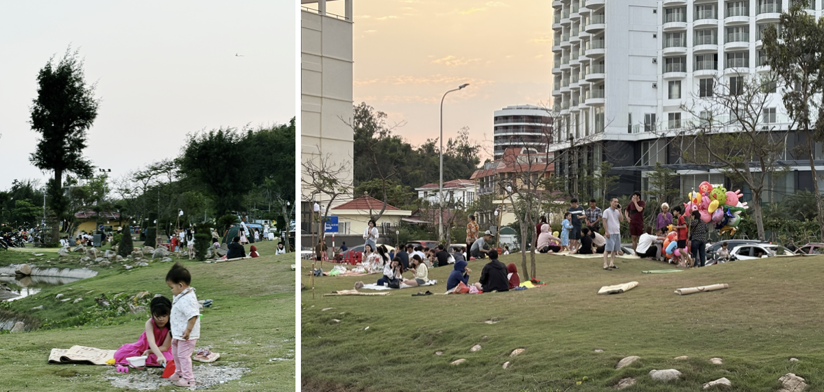 Người H&agrave; Nội c&ograve;n ở Hải Ph&ograve;ng kh&ocirc;ng? Bật m&iacute; chỗ ngắm biển cực chill kh&ocirc;ng đ&ocirc;ng đ&uacute;c, dừa 40k một quả, ghế ngồi kh&ocirc;ng t&iacute;nh tiền! - Ảnh 5.