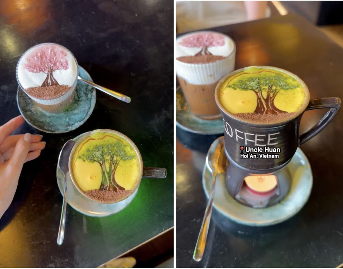 Kh&aacute;m ph&aacute; ly c&agrave; ph&ecirc; đẹp nhất thế giới tại Uncle Huan Coffee ở Hội An - Ảnh 2.