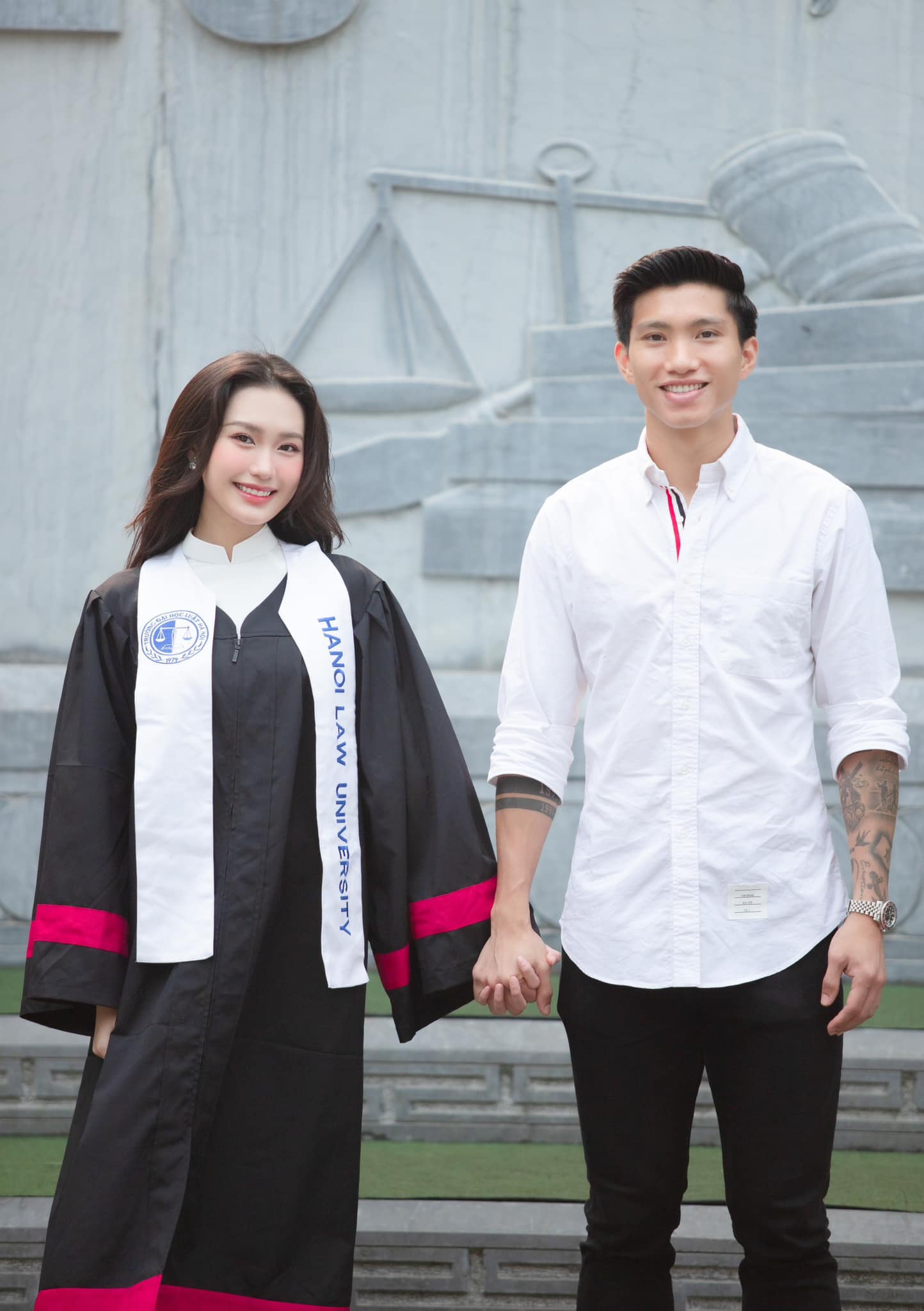 Do&atilde;n Hải My nổi loạn khi học Thạc sĩ Luật - h&agrave;nh tr&igrave;nh của vợ Văn Hậu - Ảnh 4.