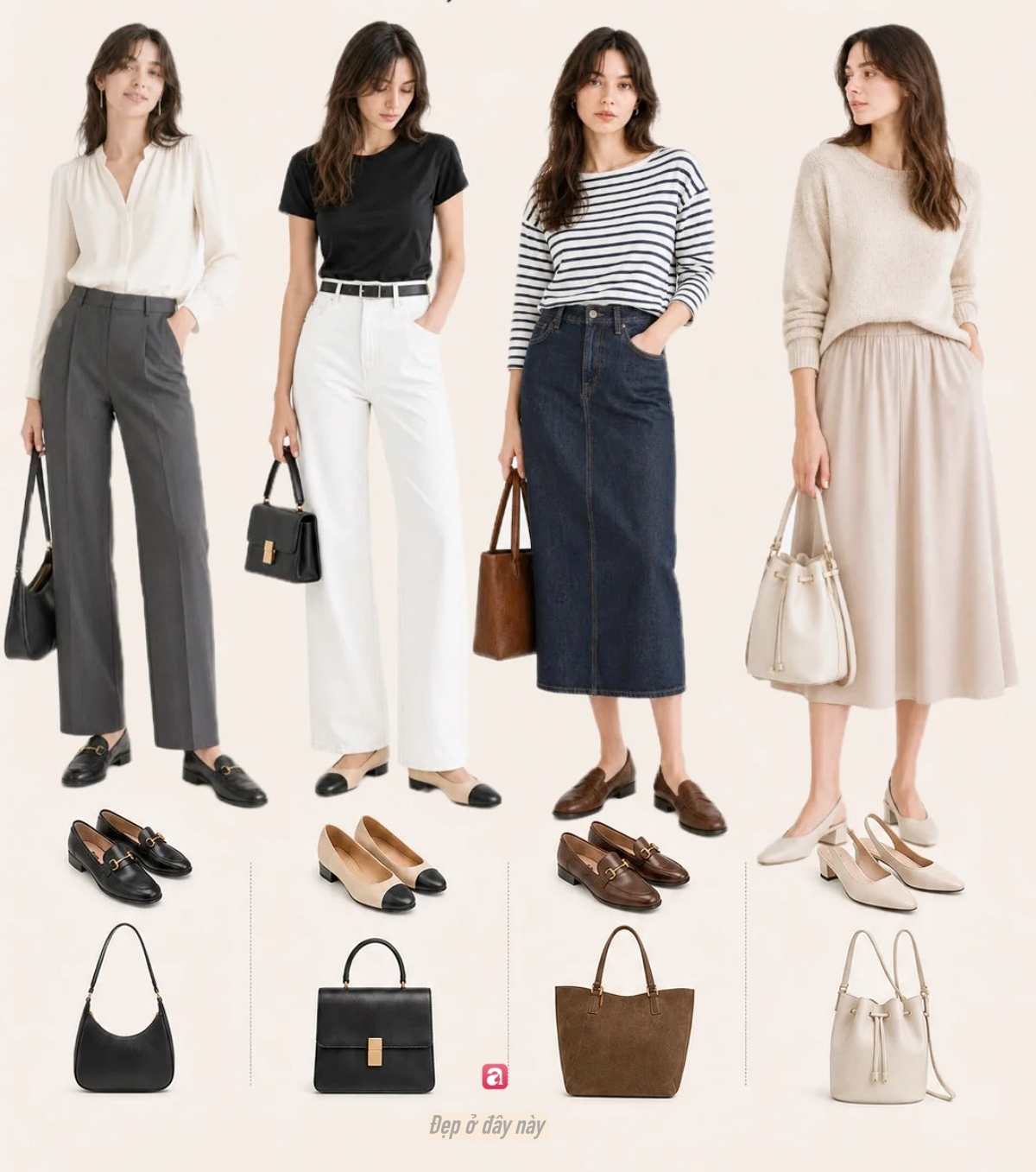 Phụ nữ mặc đẹp thường kh&ocirc;ng c&oacute; qu&aacute; nhiều đồ: Họ chỉ chọn đ&uacute;ng gi&agrave;y v&agrave; t&uacute;i - Ảnh 1.