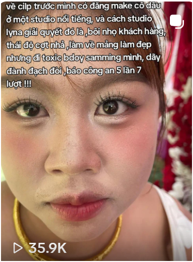 T&igrave;nh tiết mới vụ c&ocirc; d&acirc;u 17 , 6 triệu v&agrave; những tranh c&atilde;i từ studio makeup - Ảnh 2.
