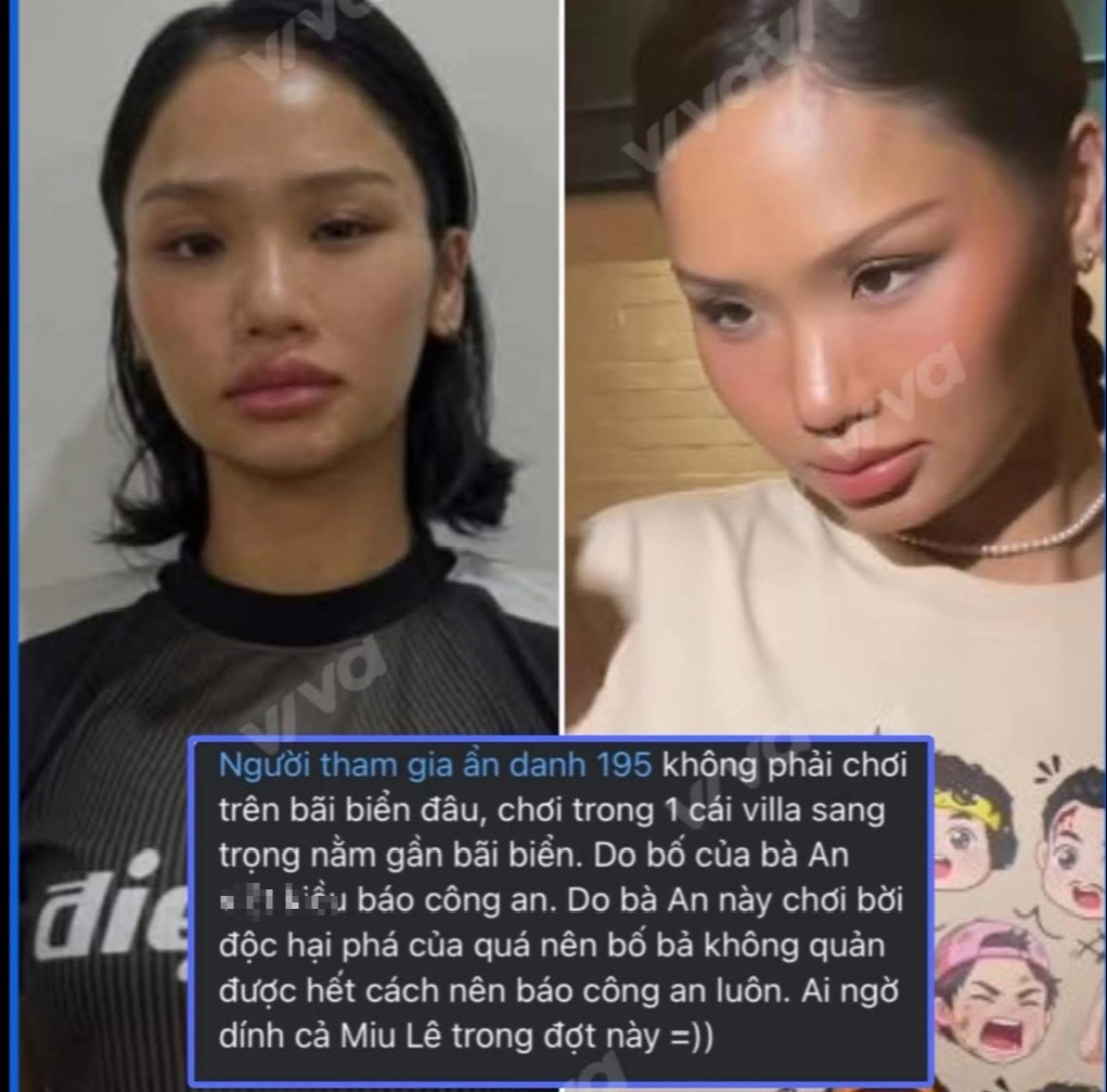 Kh&ocirc;ng c&oacute; chuyện Miu L&ecirc; bị bắt ở b&atilde;i biển?  - Ảnh 2.