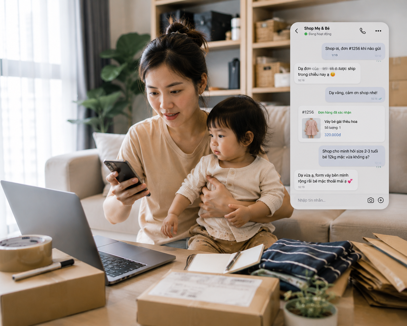 C&oacute; con nhỏ vẫn kiếm ra tiền: 5 c&ocirc;ng việc nhiều phụ nữ đang l&agrave;m ngay tại nh&agrave; - Ảnh 4.