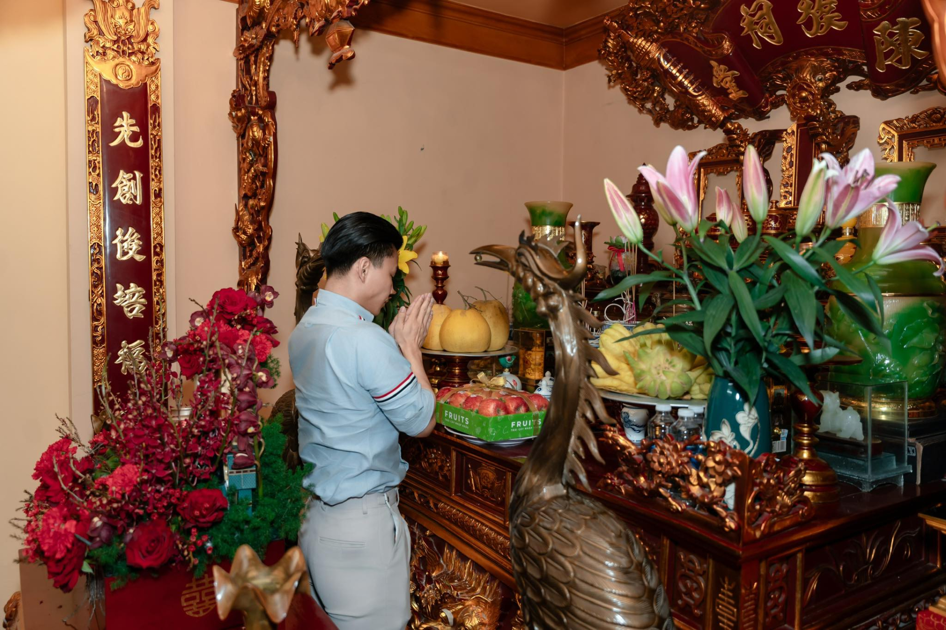 B&iacute;ch Hạnh v&agrave; cuộc sống sang chảnh: Kh&aacute;m ph&aacute; căn nh&agrave; ở qu&ecirc; của vợ cầu thủ Văn Thanh - Ảnh 8.
