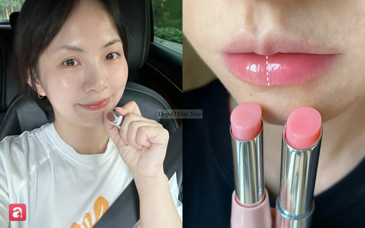 T&ocirc;i đ&atilde; d&ugrave;ng v&ocirc; số son dưỡng v&agrave; 