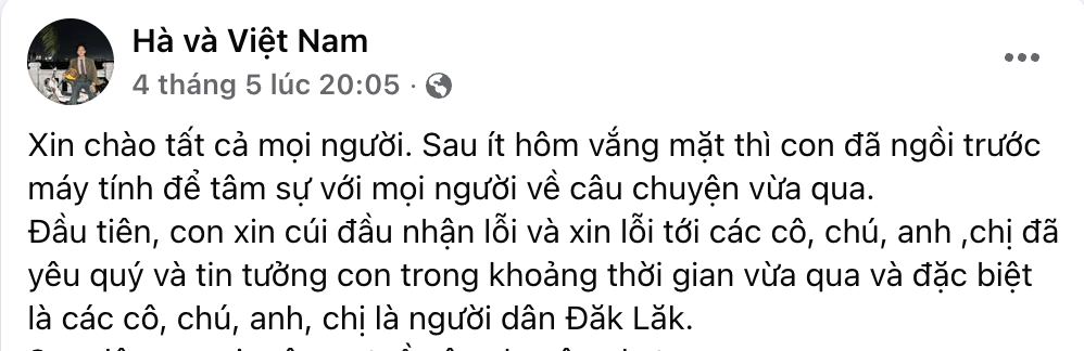 T&igrave;nh h&igrave;nh Đ&agrave;o Quang H&agrave; sau 7 th&aacute;ng bị tạm giữ h&igrave;nh sự v&agrave; trở lại với cuộc sống - Ảnh 2.