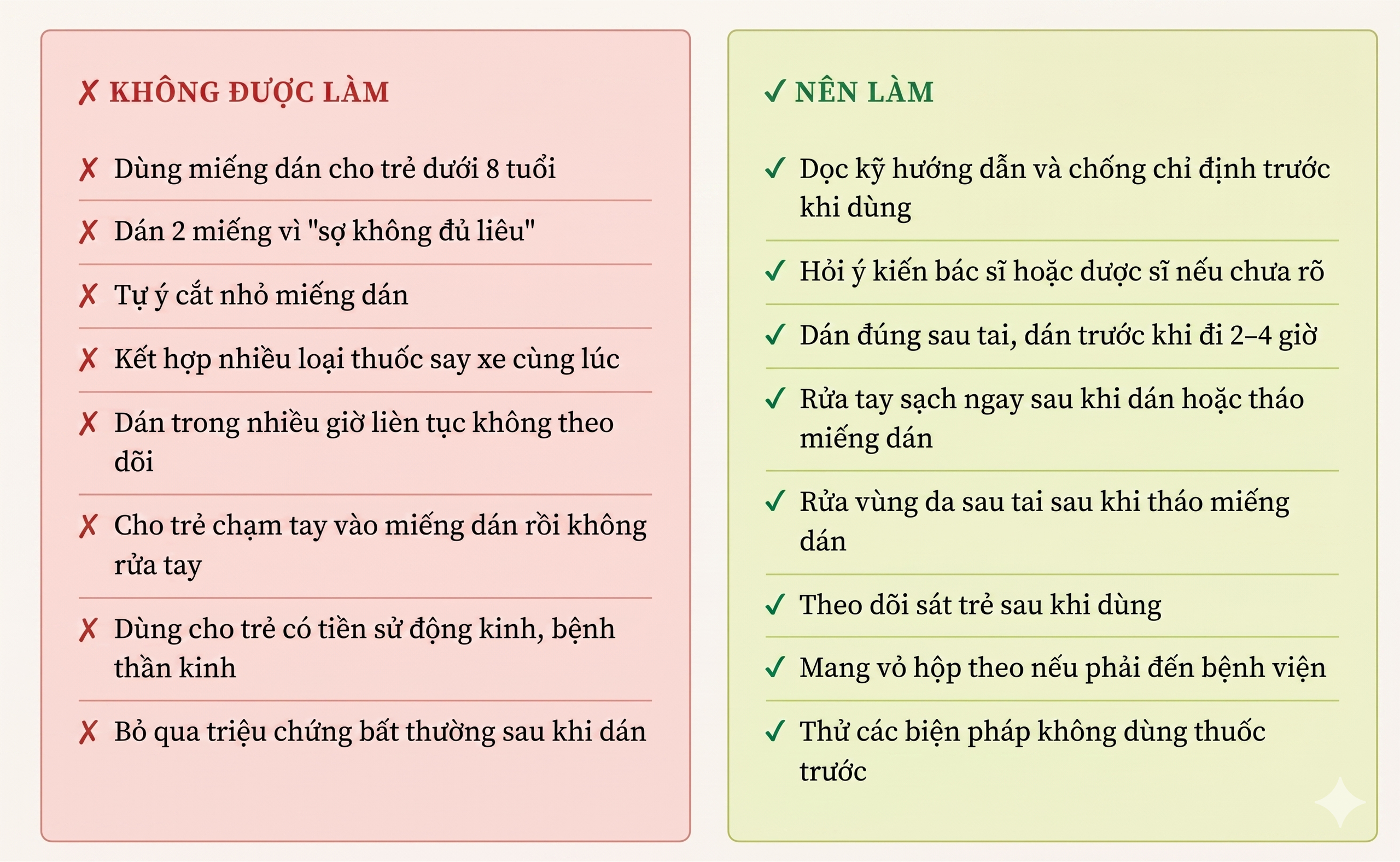 Miếng dán chống say xe: Tiện lợi nhưng ẩn họa cho con trẻ - Ảnh 5.