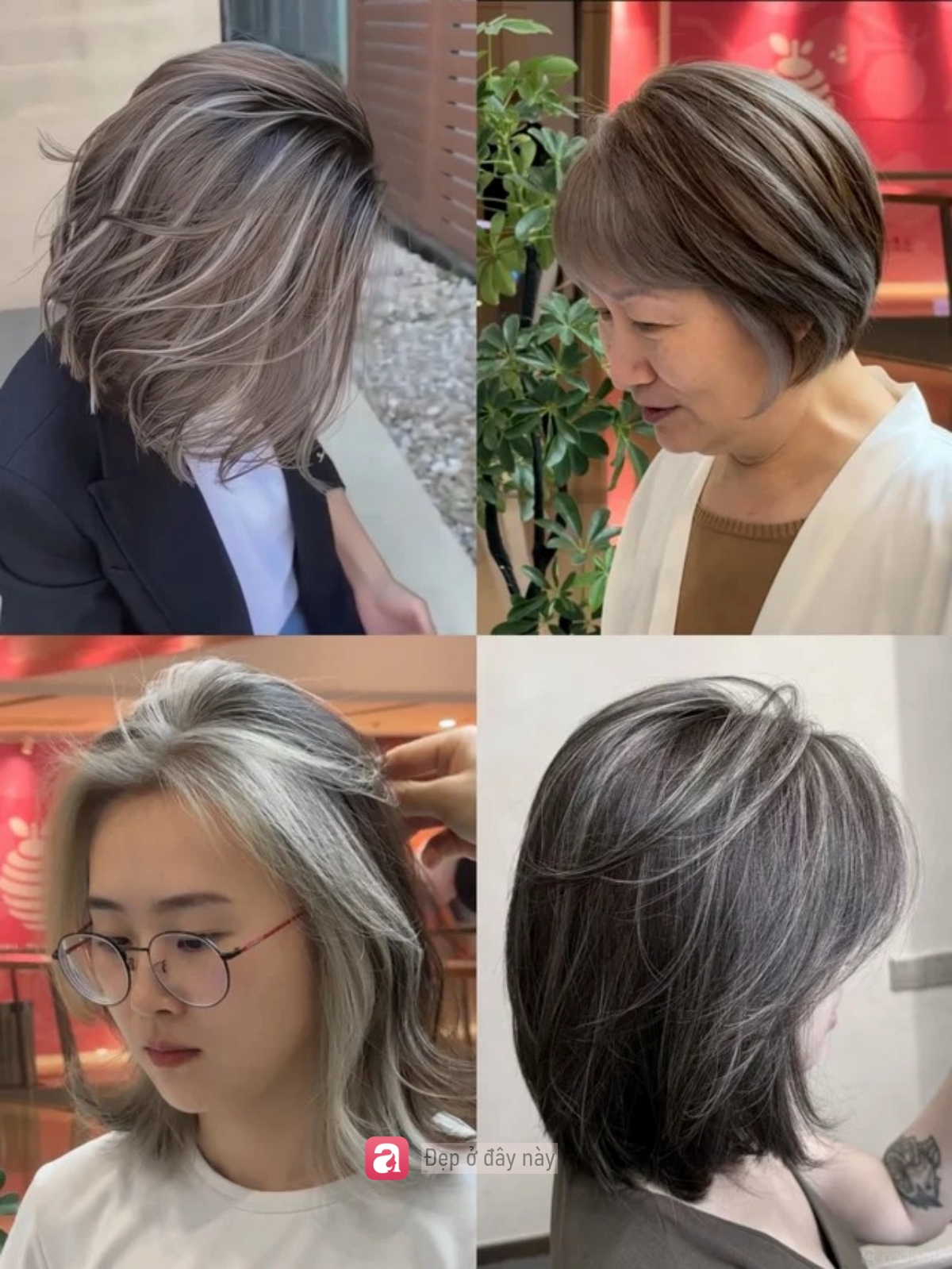 Phụ nữ ngo&agrave;i 40 đang bỏ nhuộm phủ t&oacute;c bạc để chuyển sang kiểu t&oacute;c n&agrave;y- Ảnh 1.