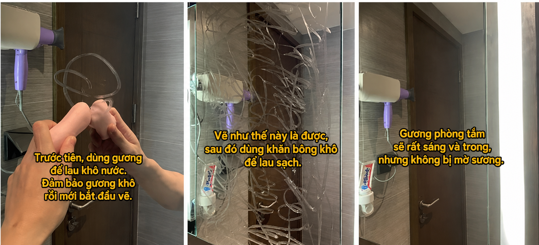 Cư d&acirc;n mạng trầm trồ trước ph&ograve;ng tắm của người phụ nữ trung ni&ecirc;n: Kh&ocirc;ng cần đồ đắt tiền m&agrave; l&uacute;c n&agrave;o cũng sạch bong, gọn mắt - Ảnh 3.