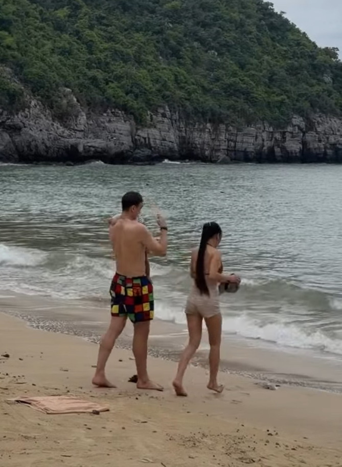 Yến Xuân khoe vóc dáng sexy khi leo núi cùng Văn Lâm tại Cát bà - Ảnh 5.