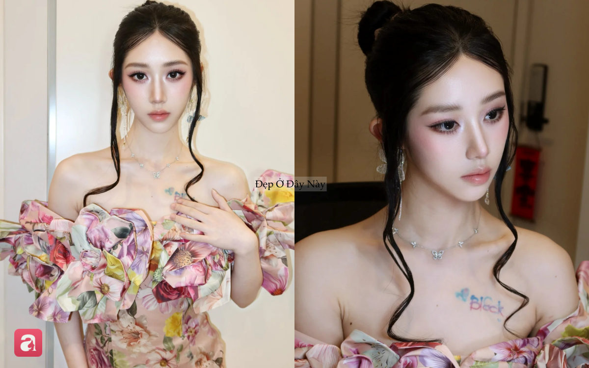 Từ makeup tới v&aacute;y &aacute;o, tạo h&igrave;nh của Jisoo tại Met Gala bị 