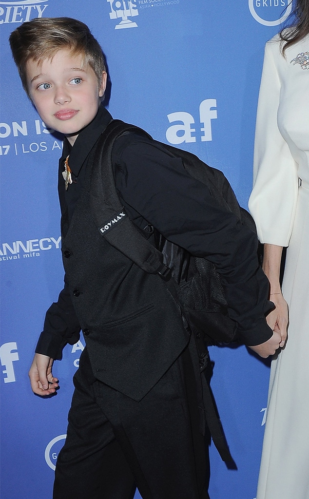 Con g&aacute;i Angelina Jolie 
