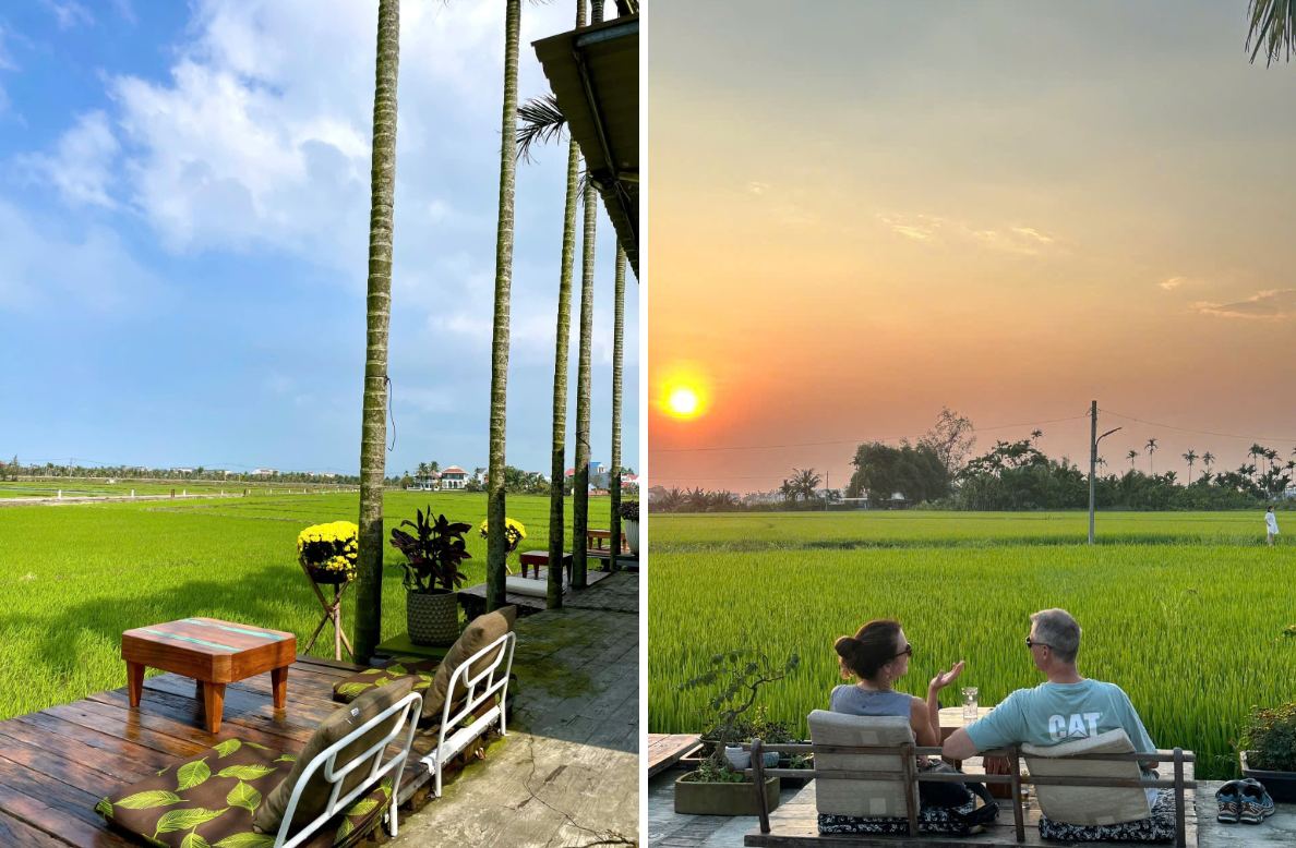 Nữ du kh&aacute;ch &ldquo; trốn đ&ocirc;ng &rdquo; ở qu&aacute;n c&agrave; ph&ecirc; y&ecirc;n b&igrave;nh gần phố cổ Hội An - Ảnh 6.