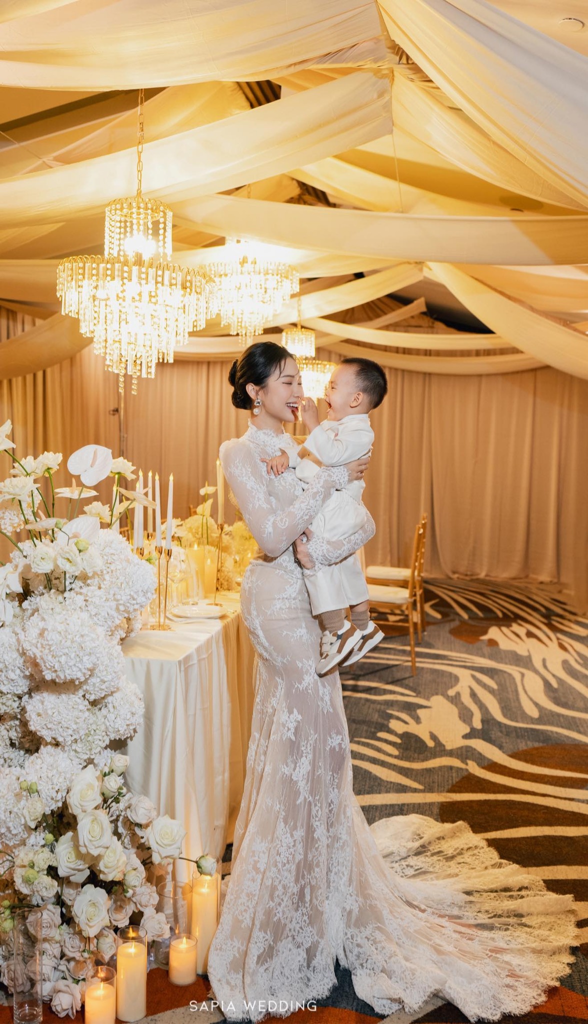 Cuộc sống hạnh ph&uacute;c của Do&atilde;n Hải My v&agrave; Đo&agrave;n Văn Hậu sau khi c&oacute; con trai - Ảnh 2.