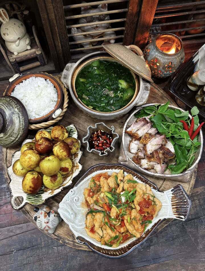 M&acirc;m cơm ngon miệng của mẹ đảm Hải Ph&ograve;ng khiến chồng khen Nhờ cộng đồng mạng - Ảnh 13.