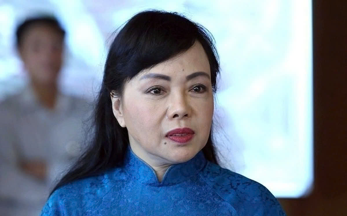 Cựu Bộ trưởng Nguyễn Thị Kim Tiến hầu t&ograve;a - Ảnh 1.