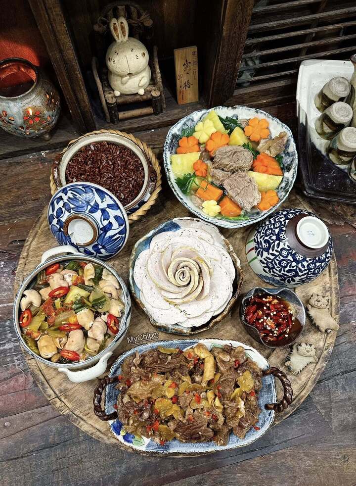 M&acirc;m cơm ngon miệng của mẹ đảm Hải Ph&ograve;ng khiến chồng khen Nhờ cộng đồng mạng - Ảnh 10.