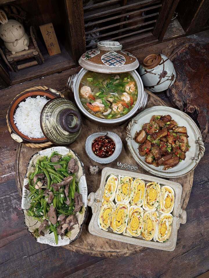 M&acirc;m cơm ngon miệng của mẹ đảm Hải Ph&ograve;ng khiến chồng khen Nhờ cộng đồng mạng - Ảnh 11.