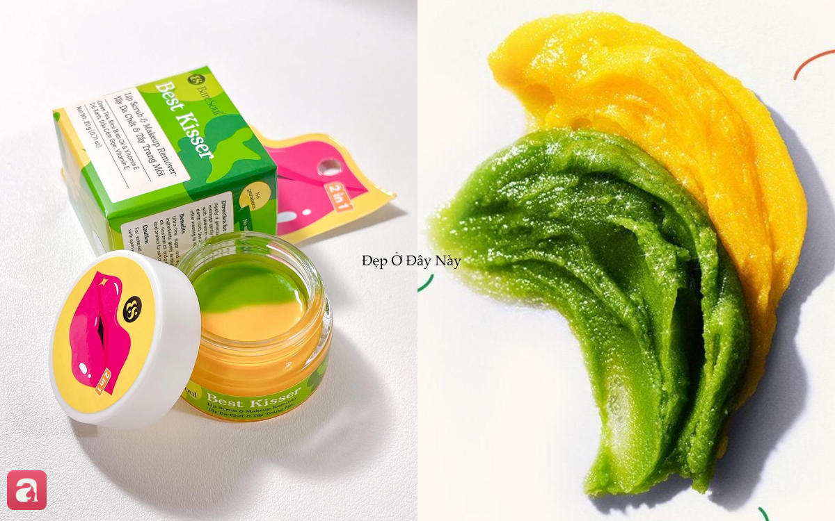 5 tẩy da chết m&ocirc;i 