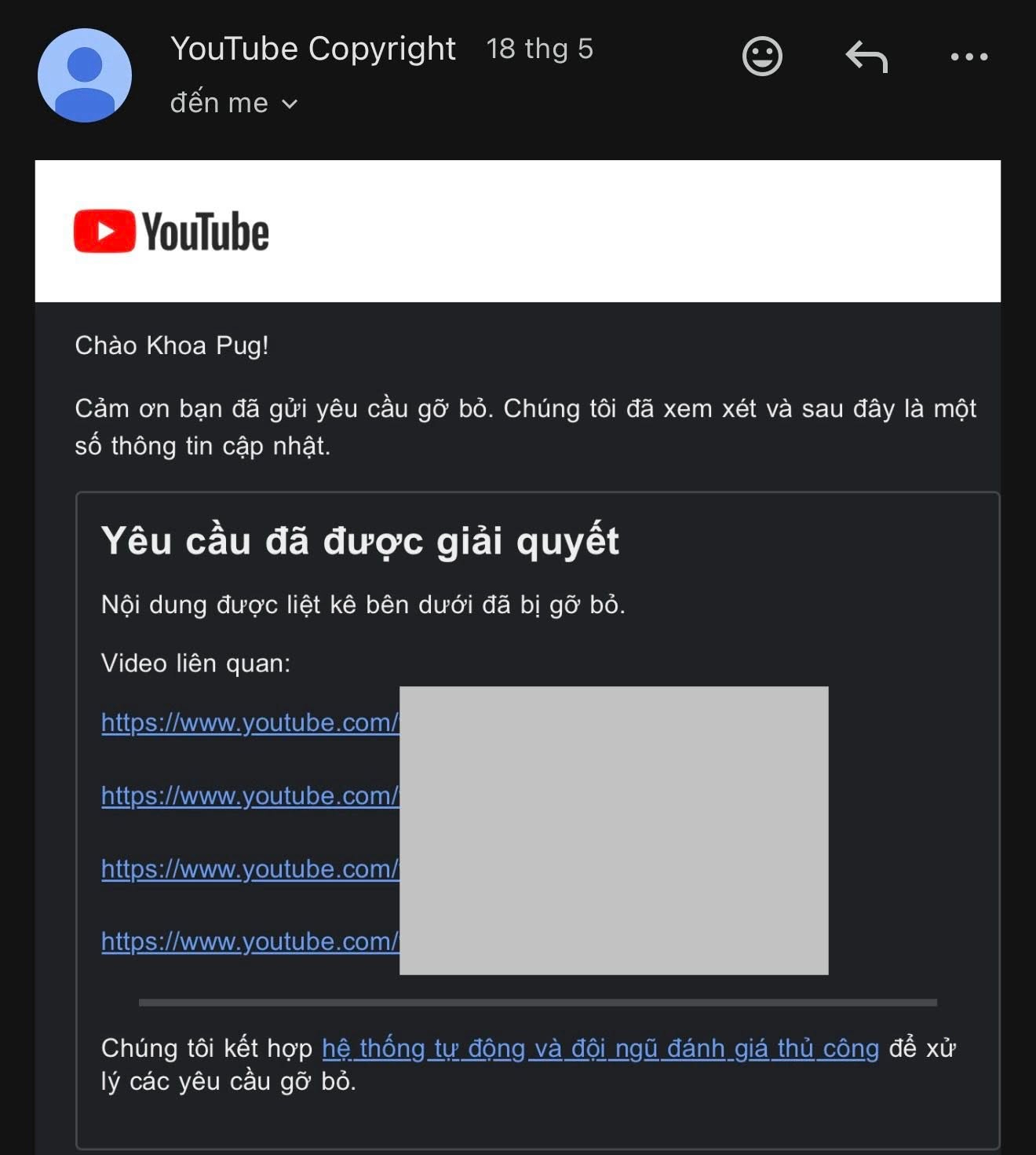 Khoa Pug ph&aacute;t cảnh b&aacute;o bản quyền nội dung tr&ecirc;n YouTube: Quyền lợi v&agrave; tr&aacute;ch nhiệm - Ảnh 2.