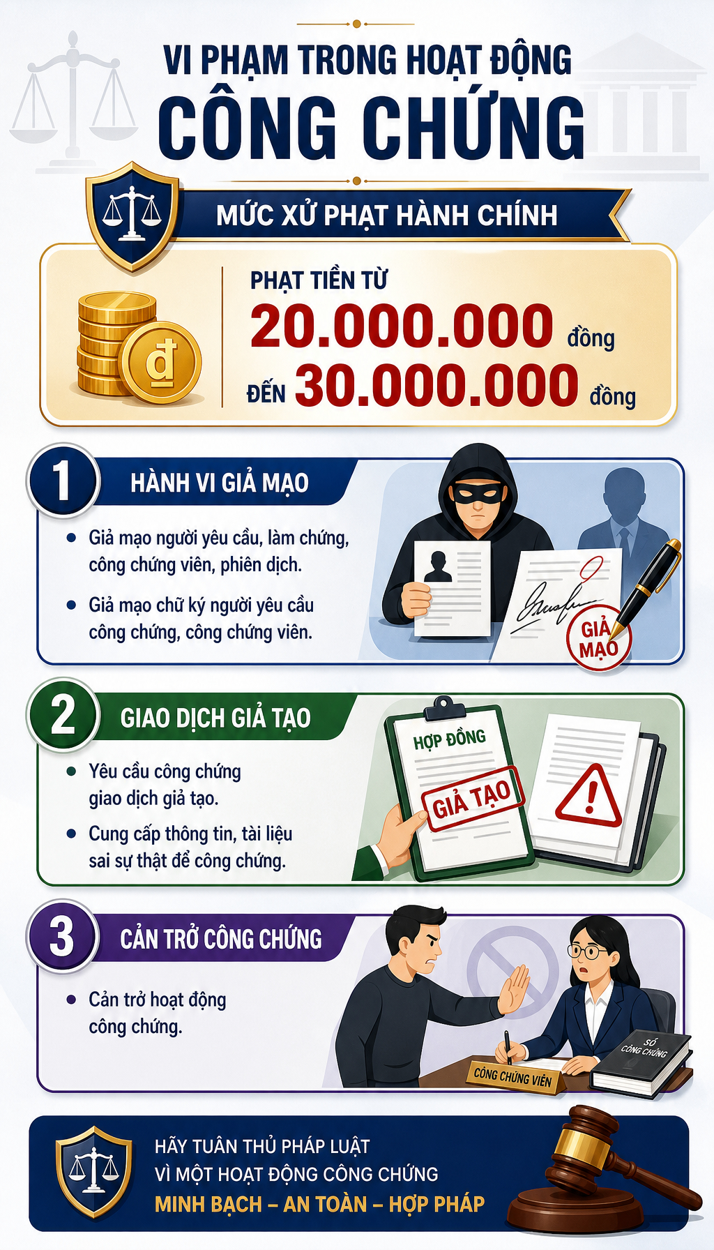 Quy định Phạt mới trong lĩnh vực c&ocirc;ng chứng từ 18 / 5 , tối đa 40 triệu đồng - Ảnh 5.